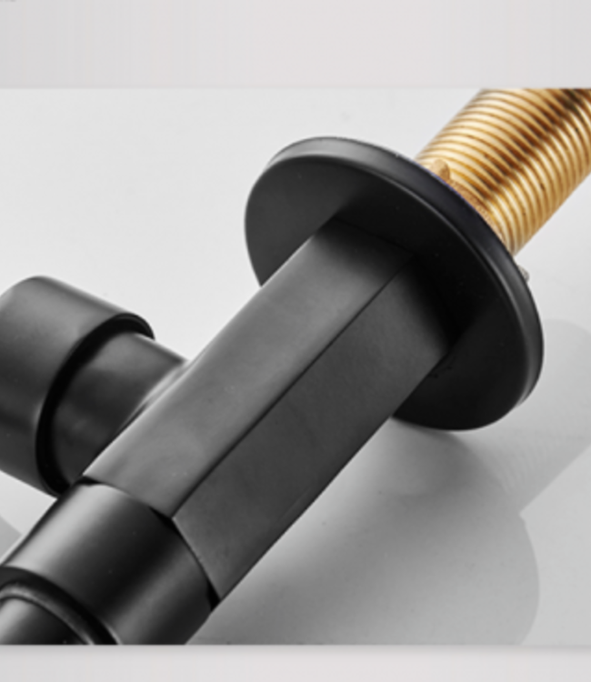 Rene Houtman Mat Zwarte Koud Water Kraan