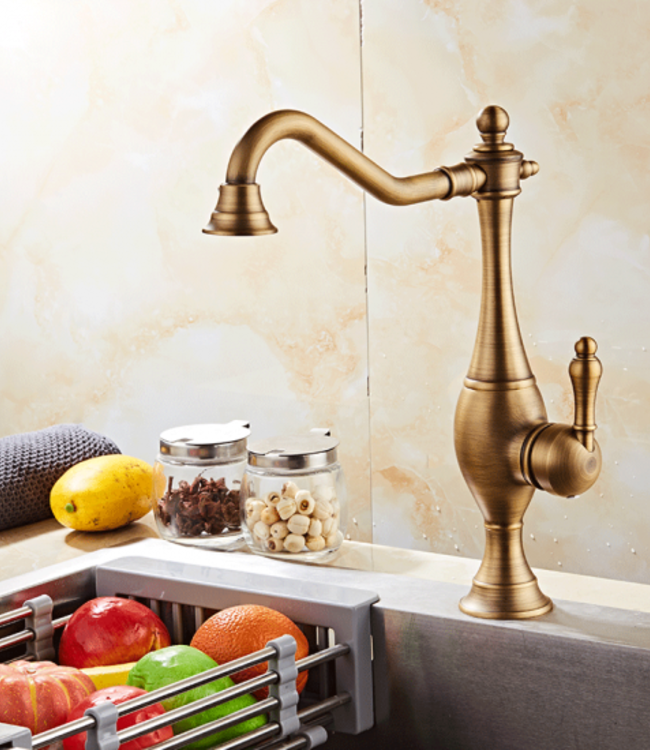 Rene Houtman Hoge Bronskleurige Mengkraan