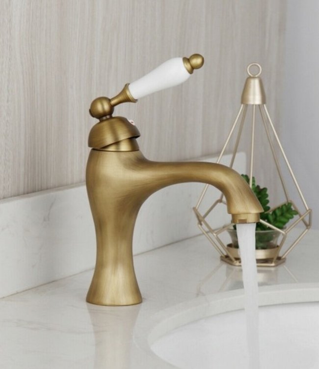 Rene Houtman Bronskleurige Mengkraan