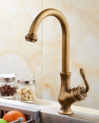 Rene Houtman Elegante Bronzen Kraan