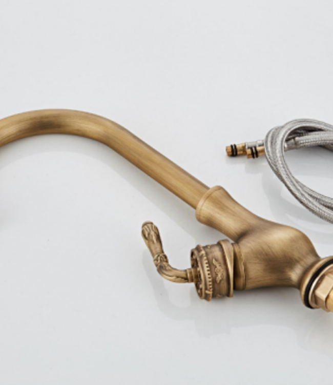 Rene Houtman Elegante Bronzen Kraan