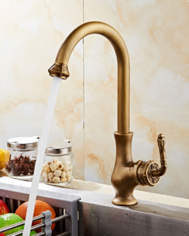 Rene Houtman Elegante Bronzen Kraan