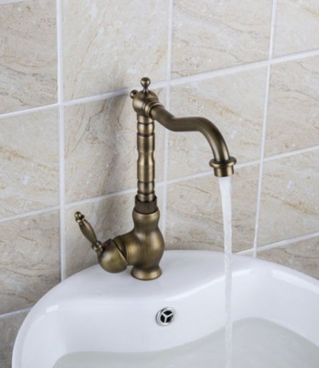 Rene Houtman Nostalgische Wastafelkraan