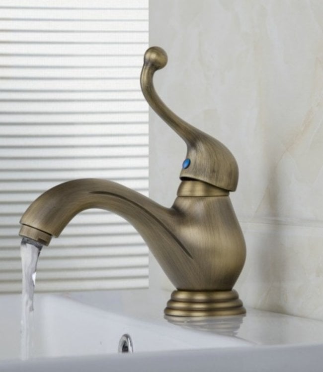 Rene Houtman Nostalgische Kraan - Brons