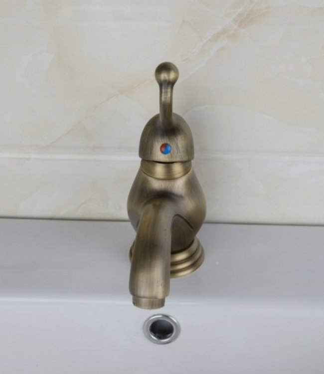 Rene Houtman Nostalgische Kraan - Brons