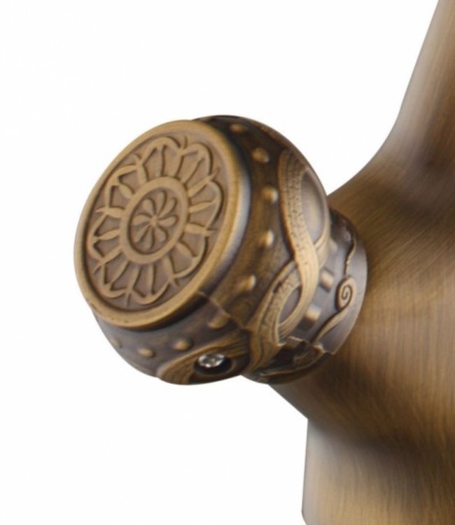 Rene Houtman Nostalgische Wastafelkraan - Vintage -  Brons