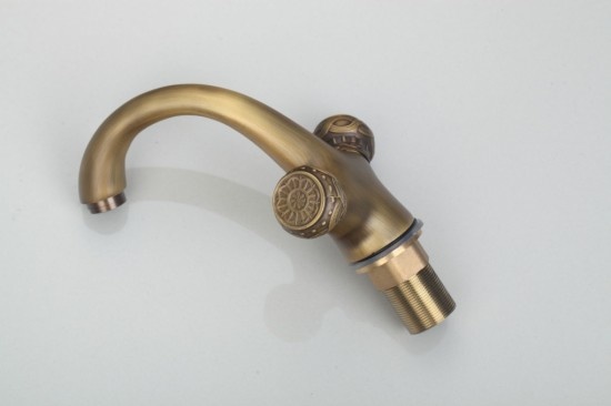 Rene Houtman Nostalgische Wastafelkraan - Vintage - Brons