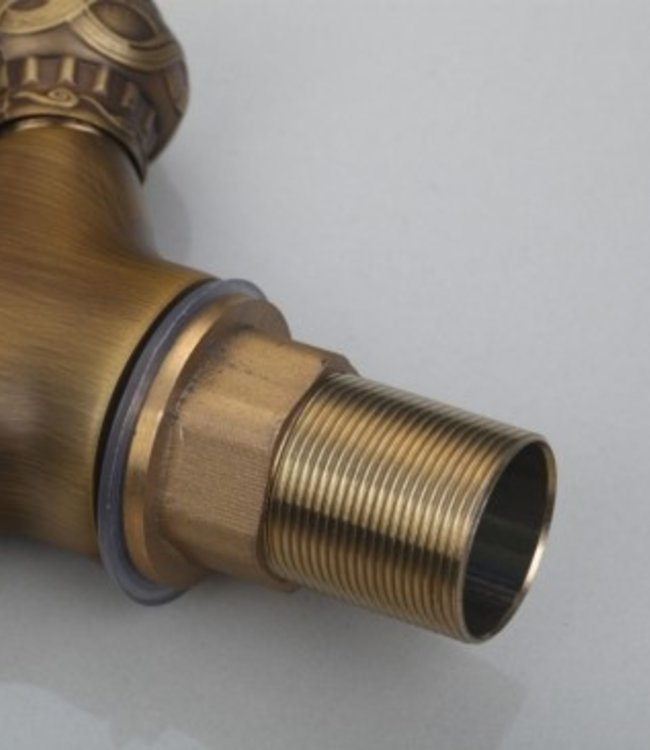 Rene Houtman Nostalgische Wastafelkraan - Vintage -  Brons