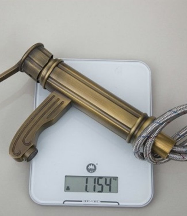 Rene Houtman Nostalgische Wastafelkraan - Vintage - Brons