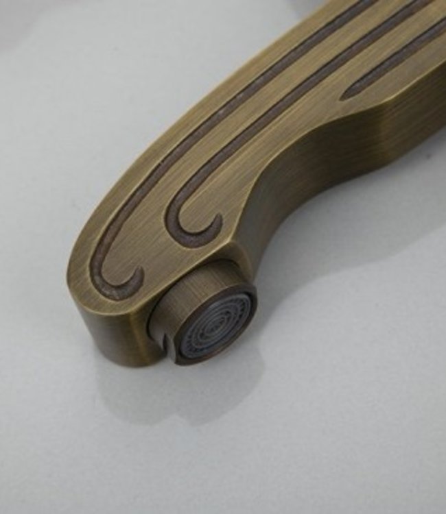 Rene Houtman Nostalgische Wastafelkraan - Vintage - Brons