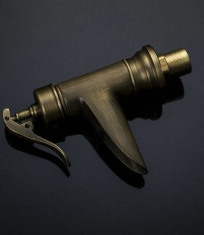 Rene Houtman Nostalgische Bronzen Wastafelkraan