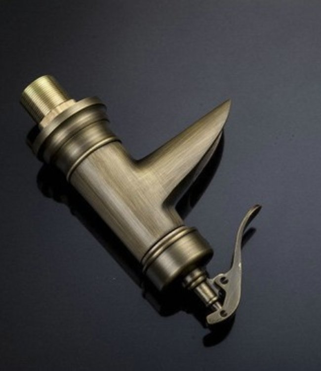 Rene Houtman Nostalgische Bronzen Wastafelkraan