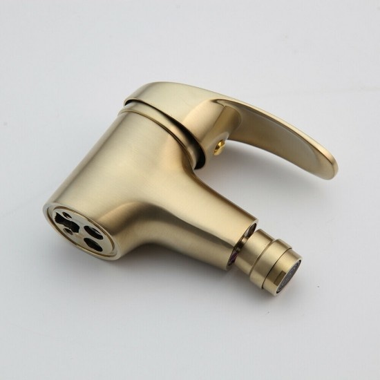 Rene Houtman Geborsteld Gouden Bidet Kraan