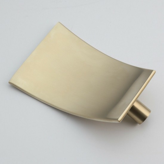 Rene Houtman Geborsteld Gouden Inbouw Kraan