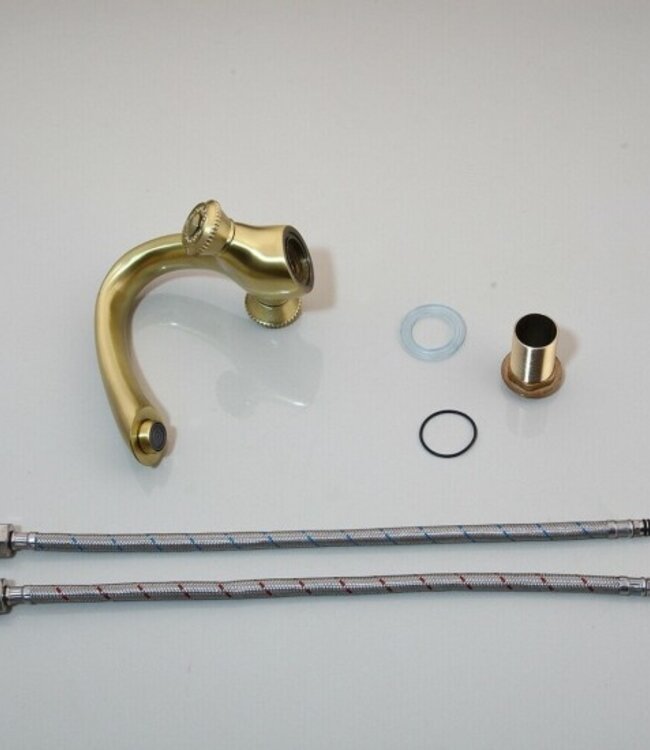 Rene Houtman Gebogen Mat Gouden Kraan