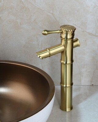 Rene Houtman Mat Gouden Badkamer Kraan