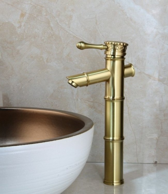 Rene Houtman Mat Gouden Badkamer Kraan