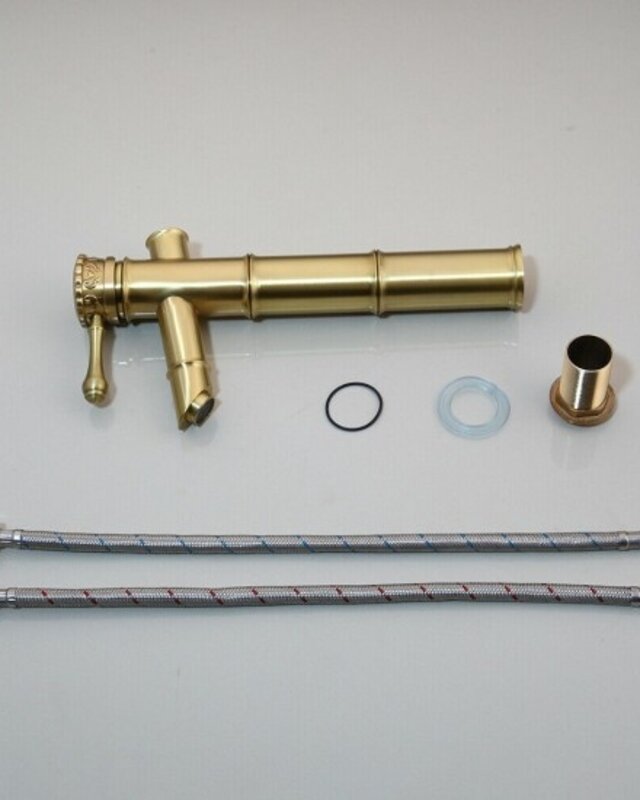 Rene Houtman Mat Gouden Badkamer Kraan