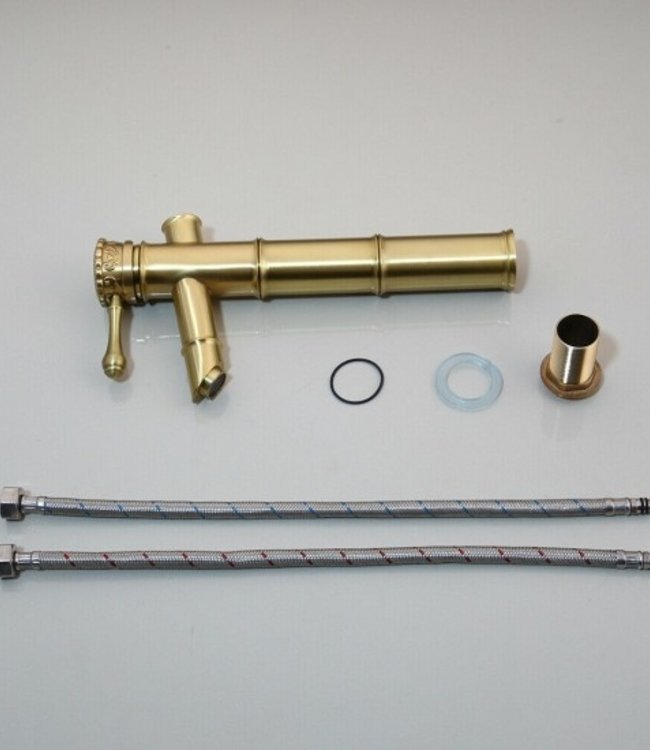 Rene Houtman Mat Gouden Badkamer Kraan