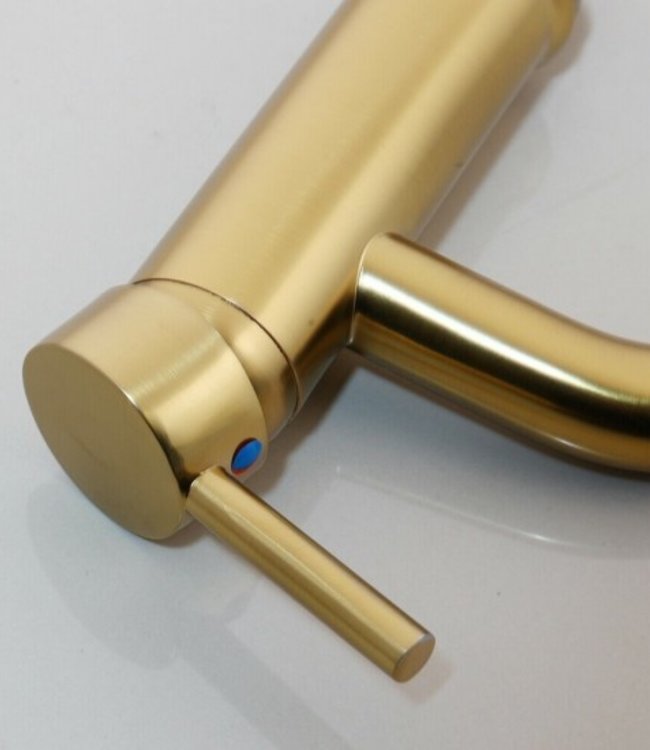 Rene Houtman Mat Gouden Wastafelkraan