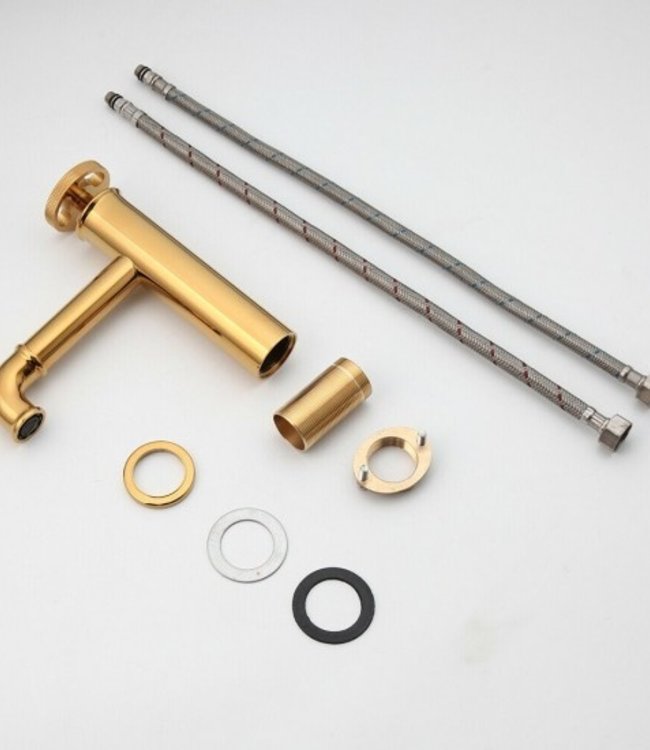 Rene Houtman Kraan - Goud -  Industrieel