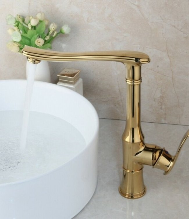 Rene Houtman Goud Glanzende Kraan