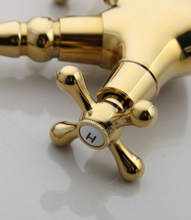 Rene Houtman Nostalgische Kraan - Goud