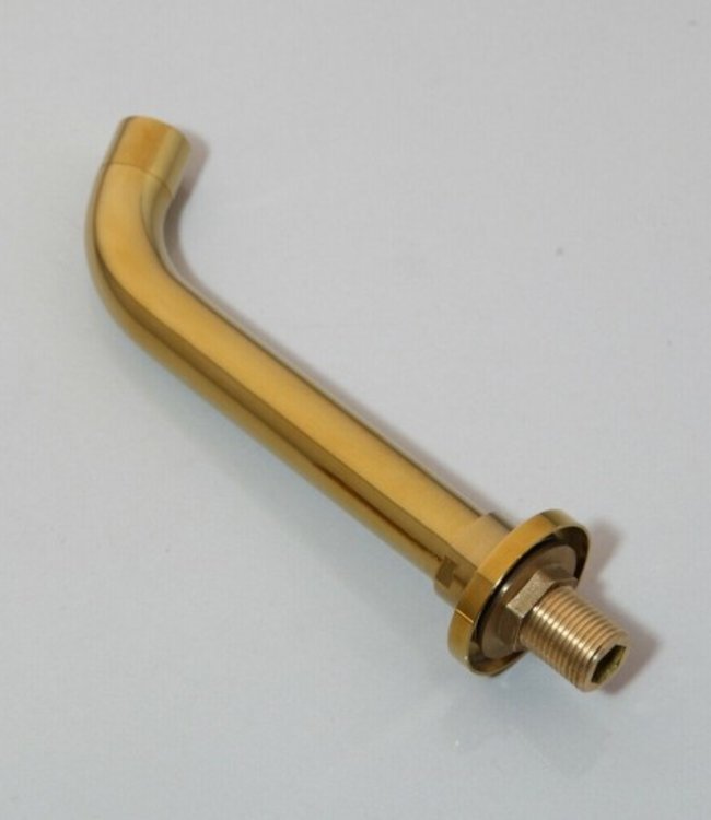 Rene Houtman Goudkleurige Muurkraan