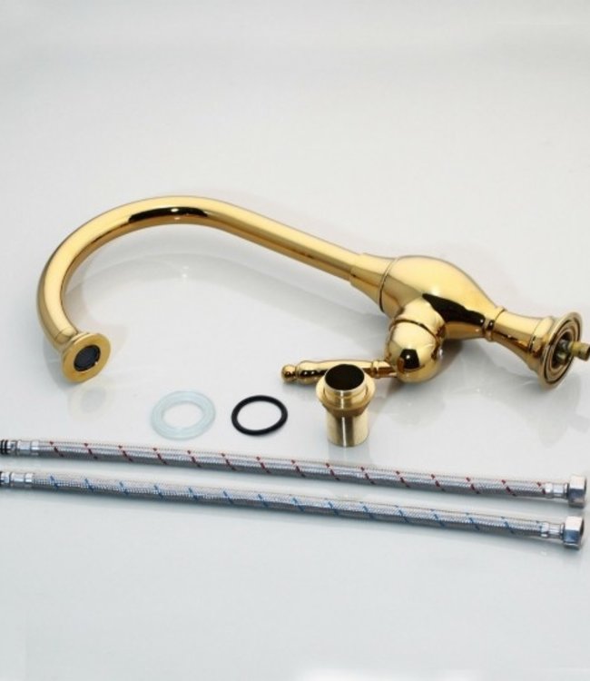 Rene Houtman Hoge Goudkleurige Kraan