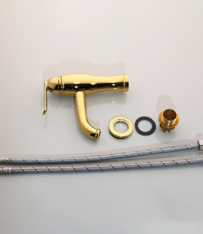 Rene Houtman Goudkleurige Wastafelkraan