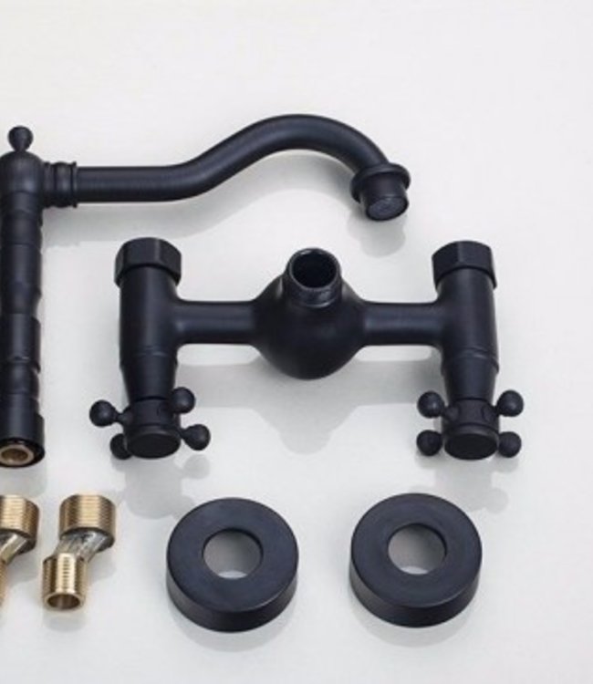 Rene Houtman Olie Brons Kraan - Muurbevestiging