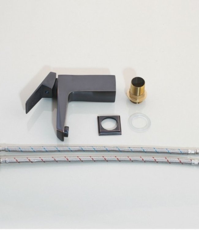 Rene Houtman Wastafelkraan - Olie Brons