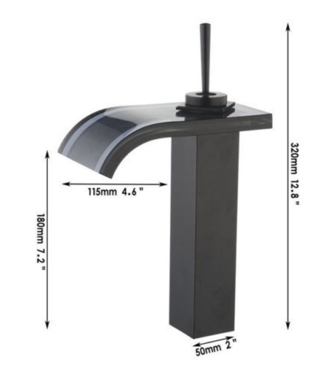 Rene Houtman Retro Wastafelkraan - Olie Brons