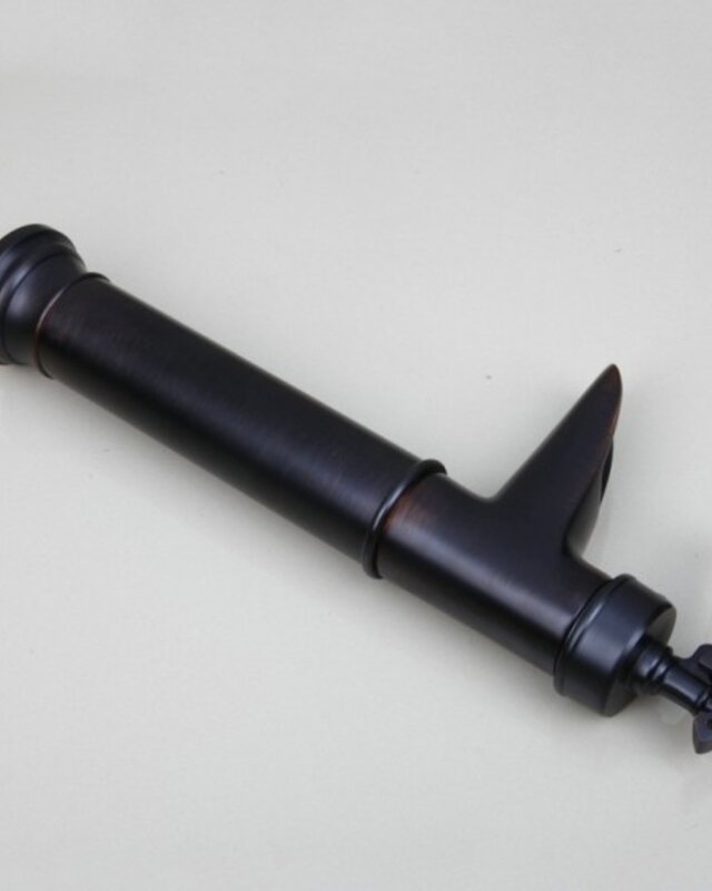 Rene Houtman Olie Brons Gewreven Hoge Kraan