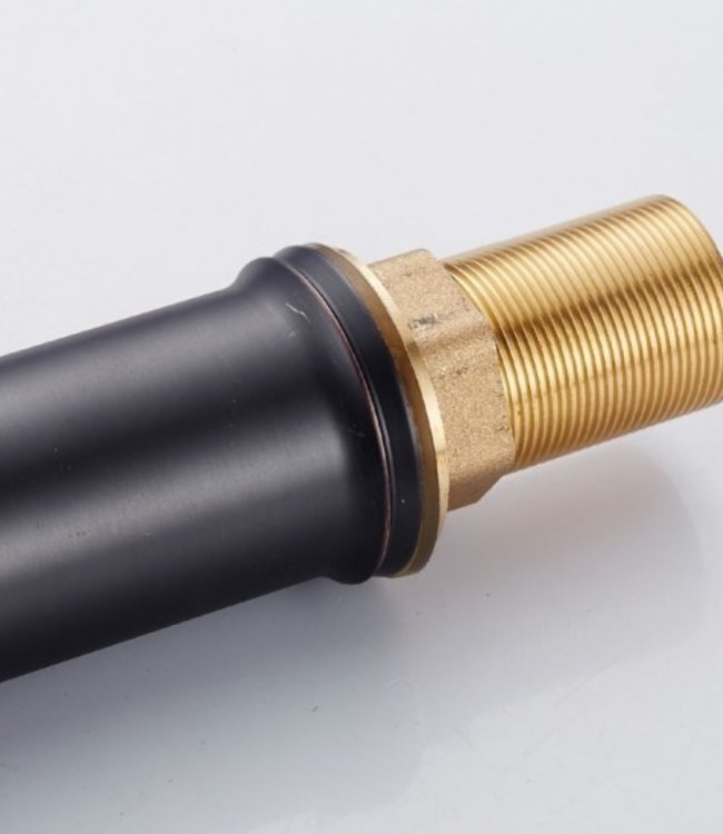 Rene Houtman Bamboe Stijl - Wastafelkraan - Klassiek - Olie Brons Gewreven