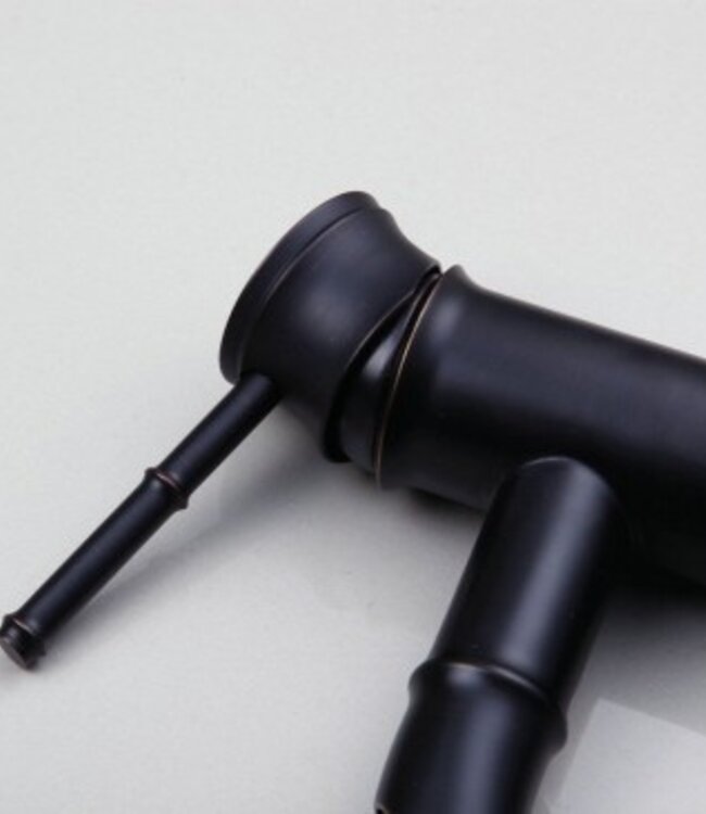 Rene Houtman Olie Bronzen Bamboe Kraan