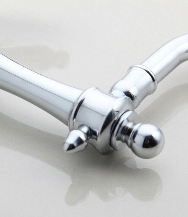 Rene Houtman Hoge Wastafelkraan - Chroom - Mengkraan