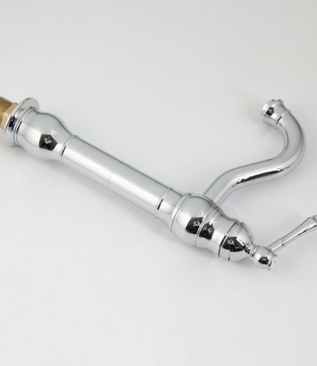 Rene Houtman Nostalgische Chroom Wastafelkraan