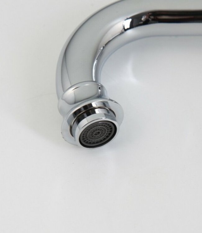 Rene Houtman Nostalgische Chroom Wastafelkraan