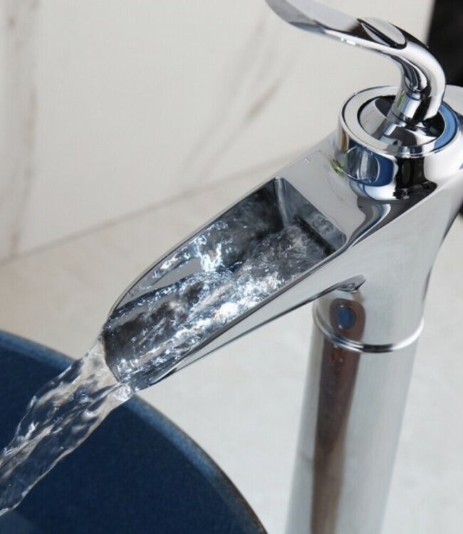 Rene Houtman Chroom Waterval Kraan - Mengkraan