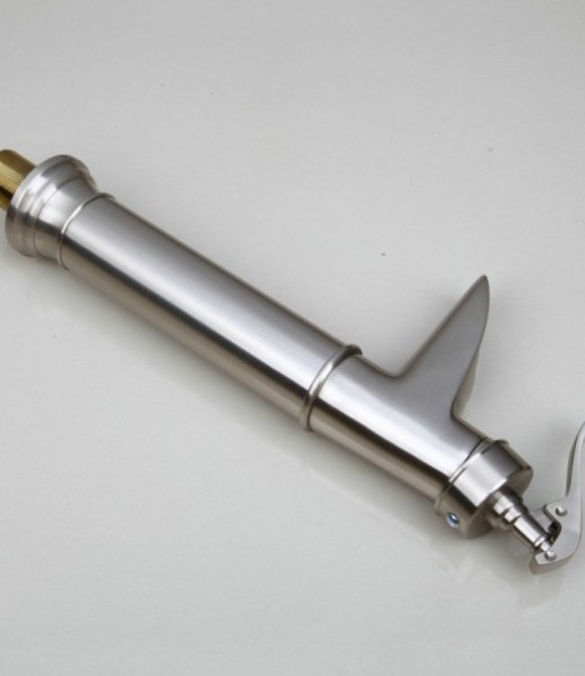 Rene Houtman Klassieke Wastafelkraan - Geborsteld Nikkel