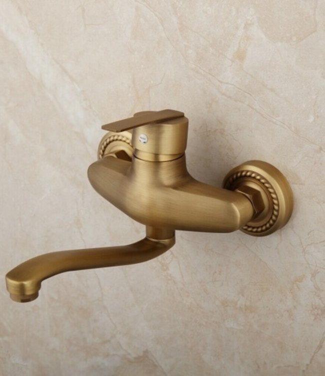 Rene Houtman Muurkraan Nostalgisch Brons