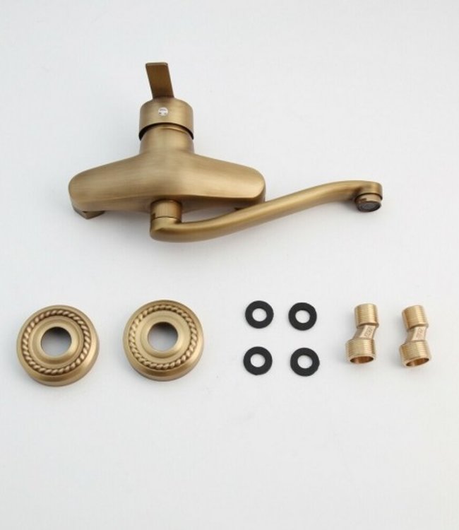 Rene Houtman Muurkraan Nostalgisch Brons