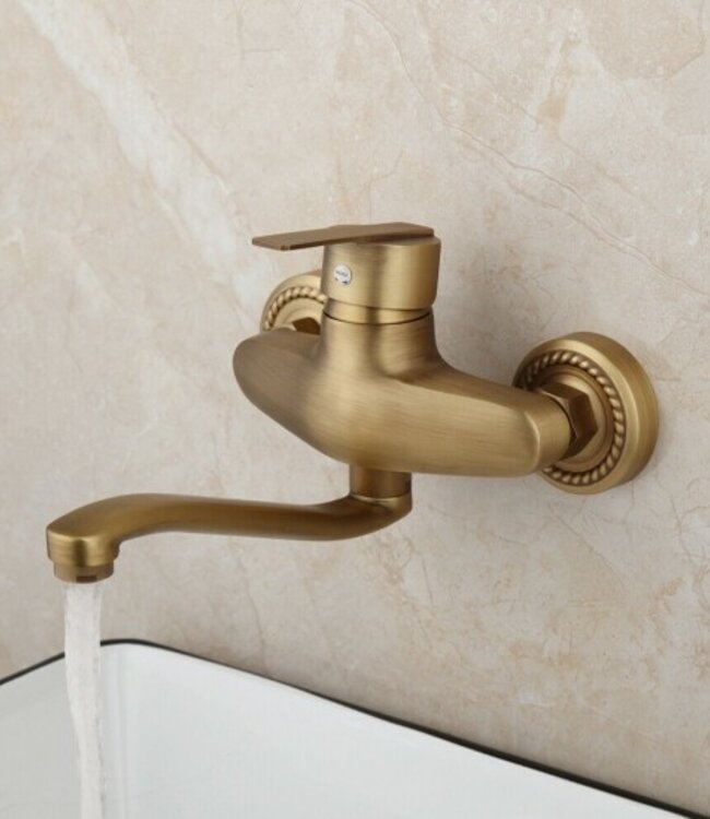 Rene Houtman Muurkraan Nostalgisch Brons