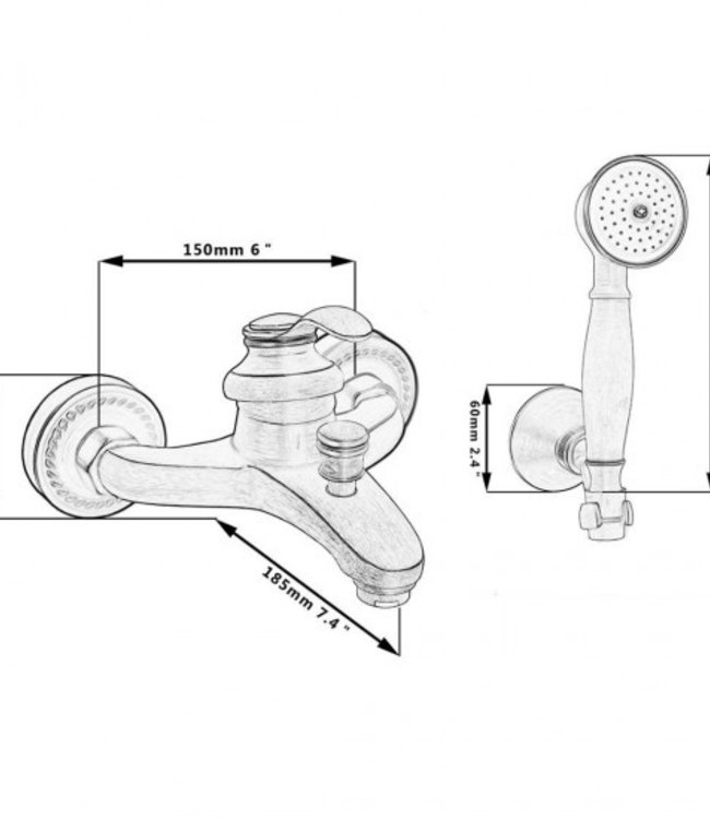 Rene Houtman Antiek Look Badkraan