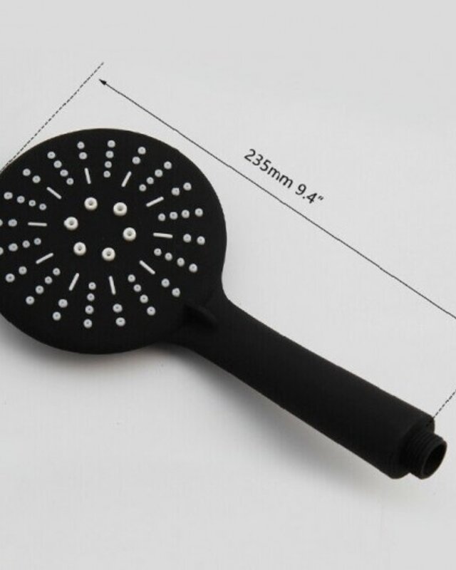 Rene Houtman Thermostatische Zwarte Badkraan