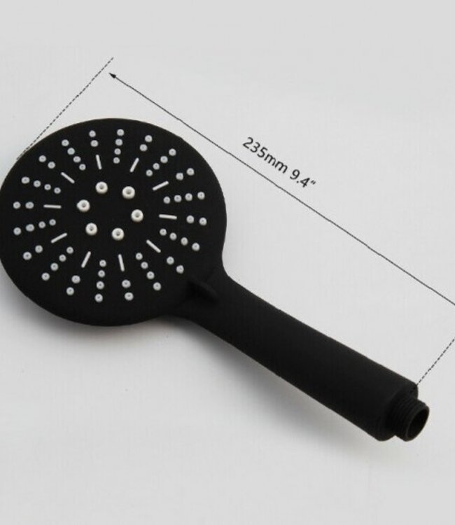 Rene Houtman Thermostatische Zwarte Badkraan