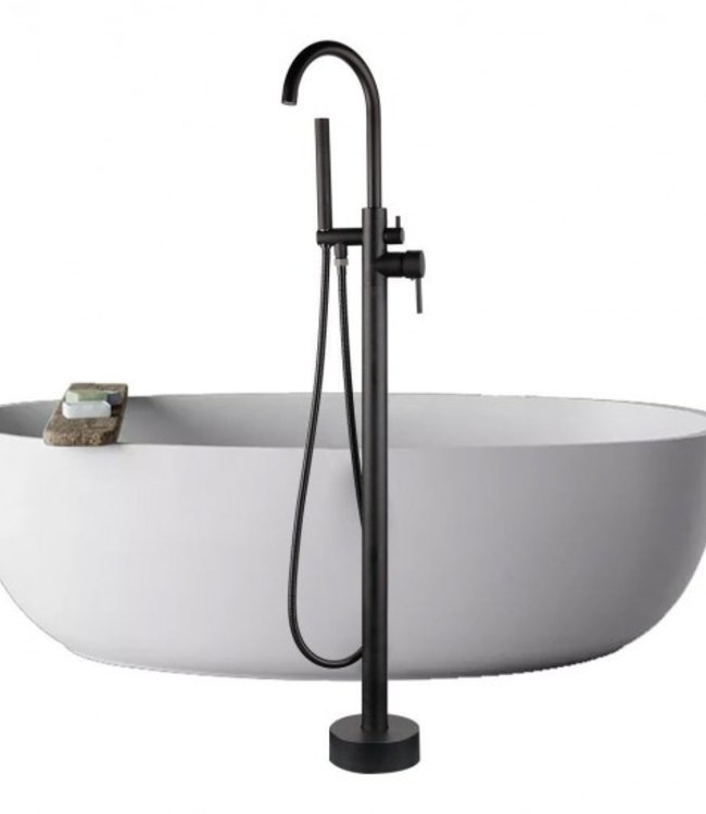 Rene Houtman Vrijstaande Zwarte Moderne Badkraan