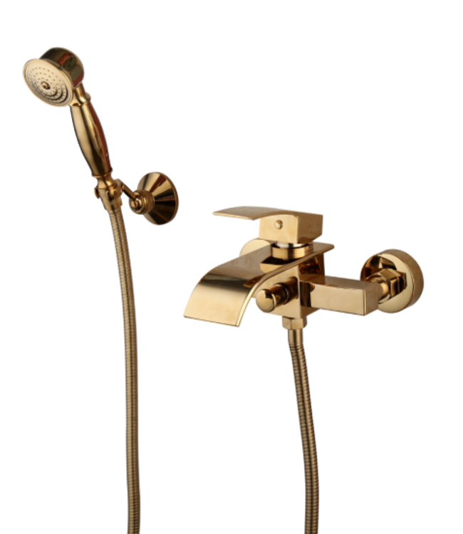 Rene Houtman Waterval Kraan - Goudkleurig