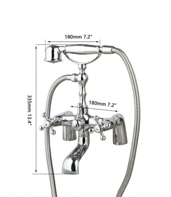 Rene Houtman Nostalgische Chroom Badrand Kraan